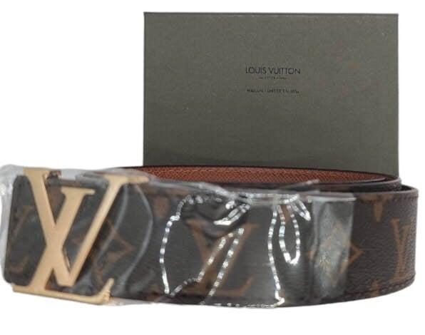 Shop Louis Vuitton 2022-23FW Plain Leather Logo Belts (M0542T, M0545T) by  Allee55