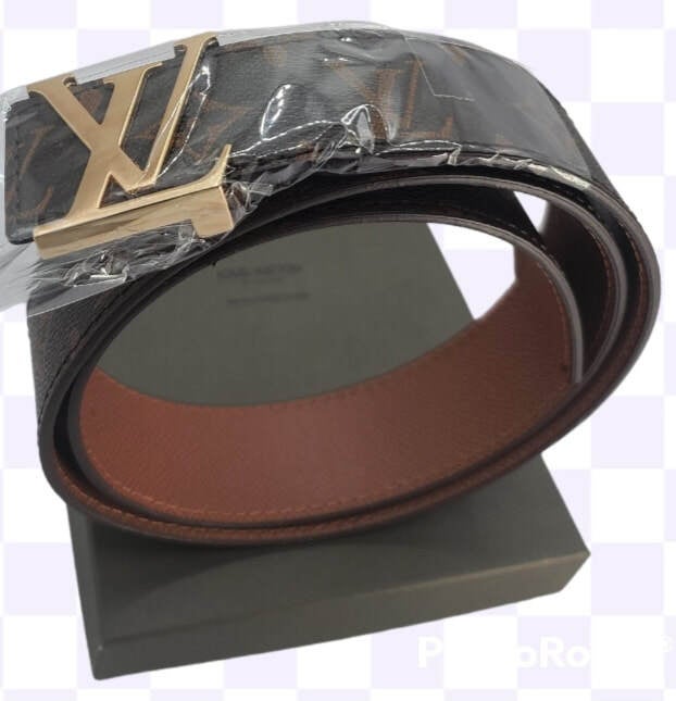 Shop Louis Vuitton 2022-23FW Cotton Long Belt Logo Belts (M0544Z